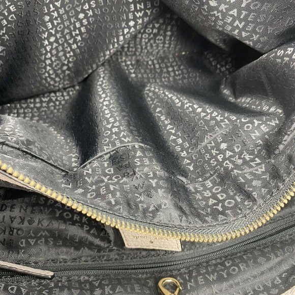 Kate Spade Large Leather Tote Customized With Bear - Picture 8 of 10